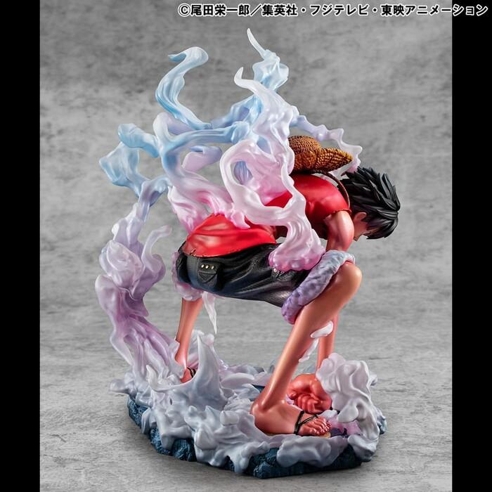 ONE PIECE - Monkey D. Luffy Gear 2 1/8 Pvc Figure P.O.P. Limited Edition