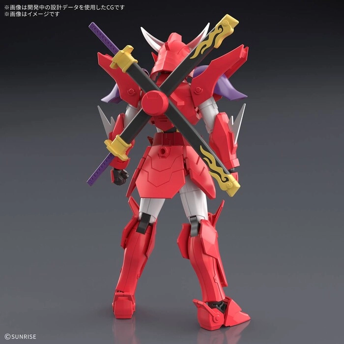 GUNDAM 30MF / 30 MINUTES FANTASY - Yoroi-Shinden Samurai Troopers Ronin Warriors Gai of the Heat Model Kit