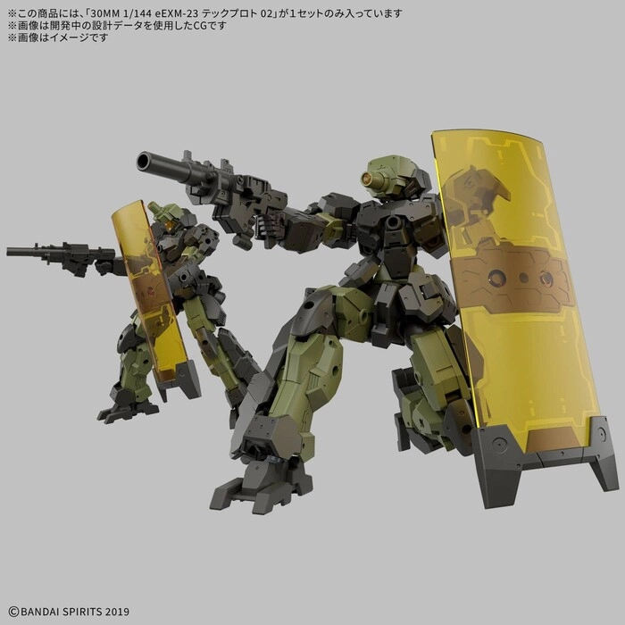 GUNDAM 30MM / 30 MINUTES MISSIONS - 1/144 eEXM-23 Tecprot 02 Model Kit