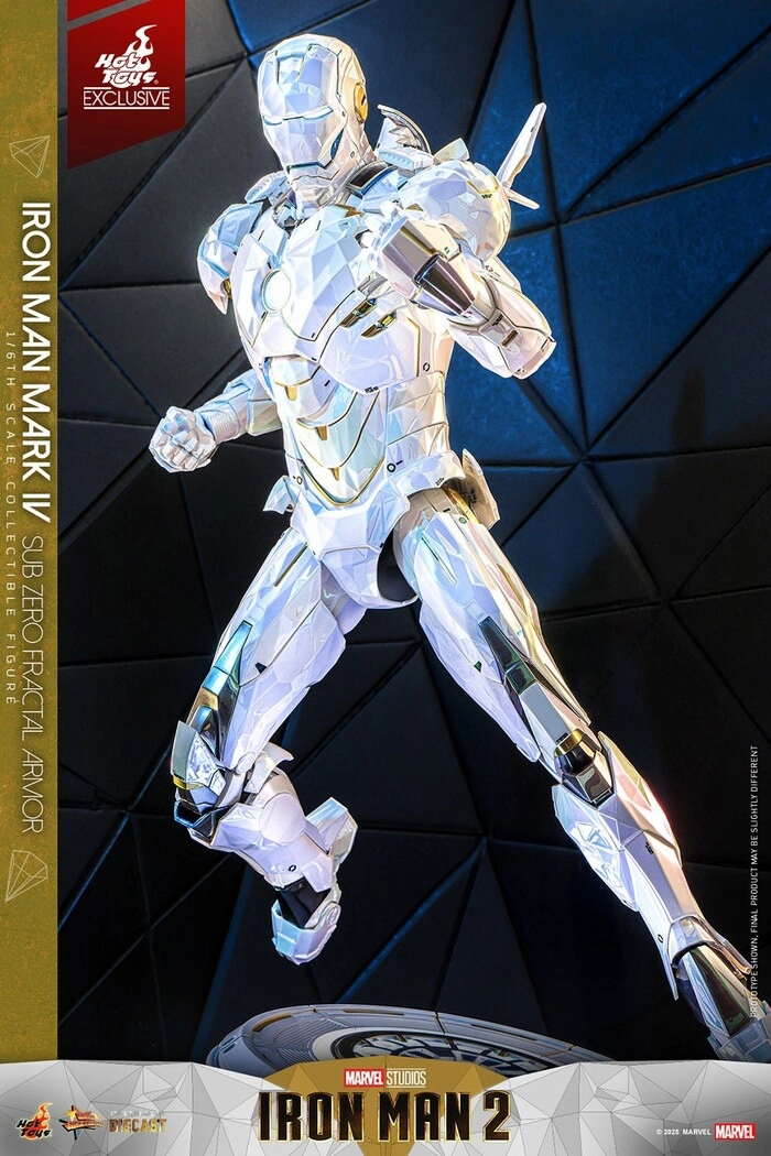 IRON MAN 2 - Iron Man Mark IV Sub-Zero Fractal Armor MMS830D76