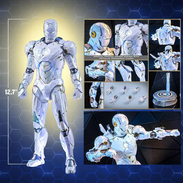 IRON MAN 2 - Iron Man Mark IV Sub-Zero Fractal Armor MMS830D76