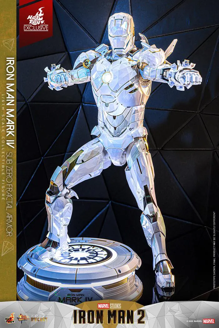 IRON MAN 2 - Iron Man Mark IV Sub-Zero Fractal Armor MMS830D76