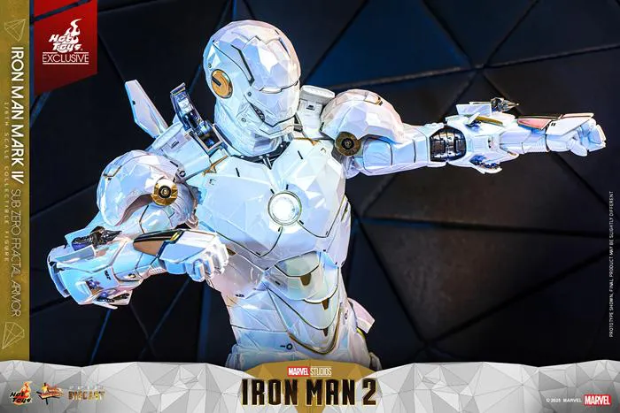 IRON MAN 2 - Iron Man Mark IV Sub-Zero Fractal Armor MMS830D76