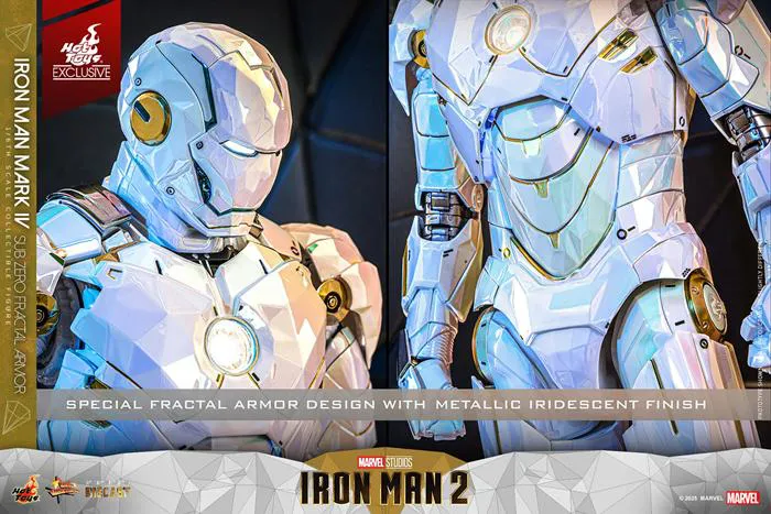IRON MAN 2 - Iron Man Mark IV Sub-Zero Fractal Armor MMS830D76