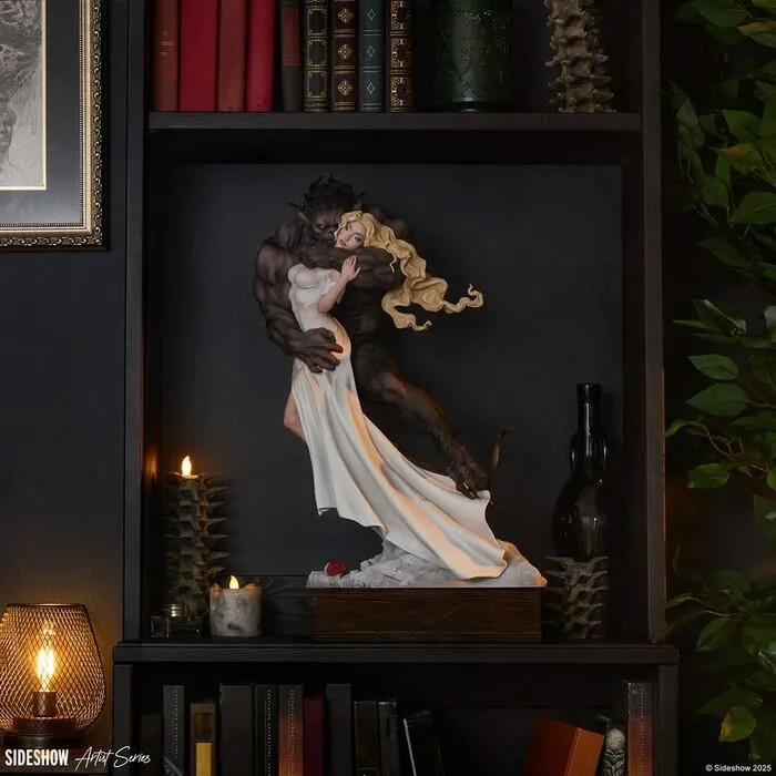 ORIGINAL ARTIST SERIES - Beauty and the Beast by Maria Panfilova Polystone Statue