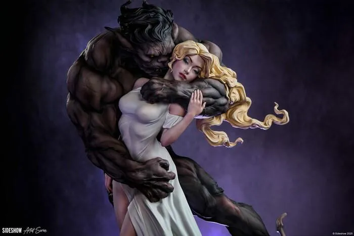 ORIGINAL ARTIST SERIES - Beauty and the Beast by Maria Panfilova Polystone Statue