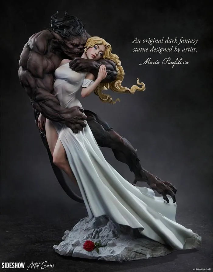 ORIGINAL ARTIST SERIES - Beauty and the Beast by Maria Panfilova Polystone Statue
