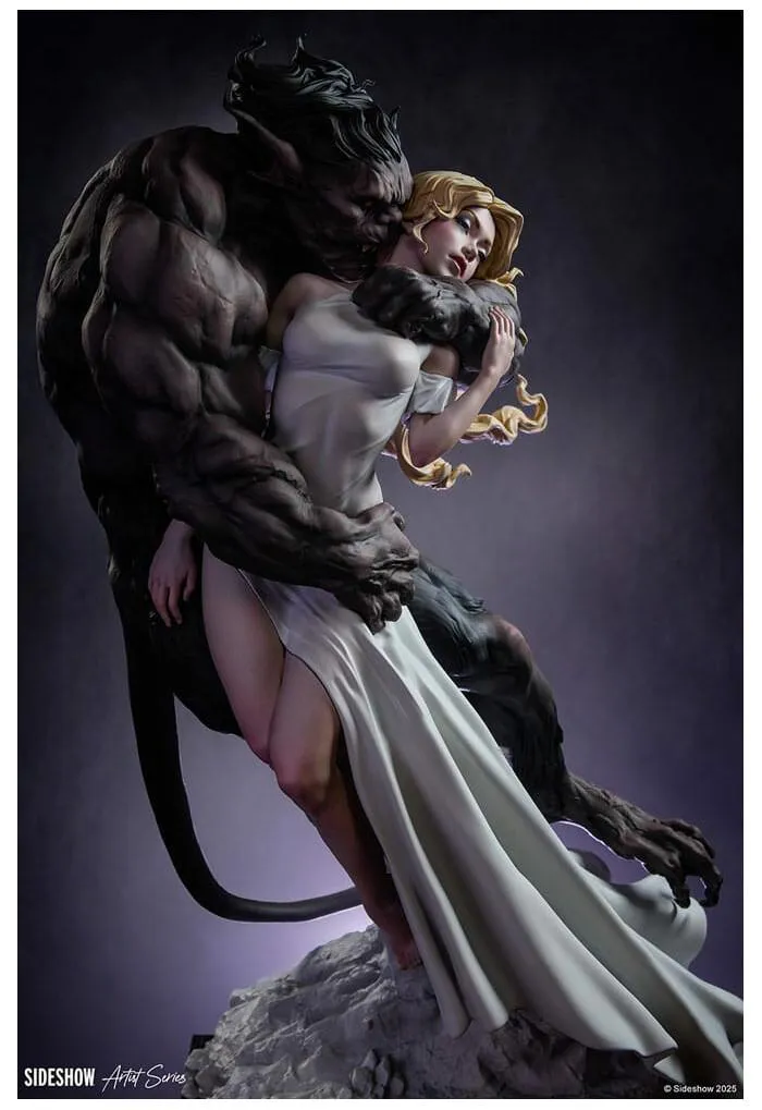 ORIGINAL ARTIST SERIES - Beauty and the Beast by Maria Panfilova Polystone Statue