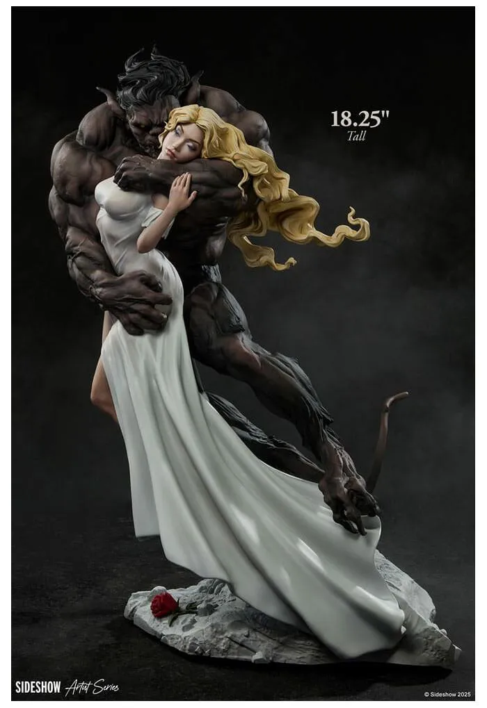 ORIGINAL ARTIST SERIES - Beauty and the Beast by Maria Panfilova Polystone Statue