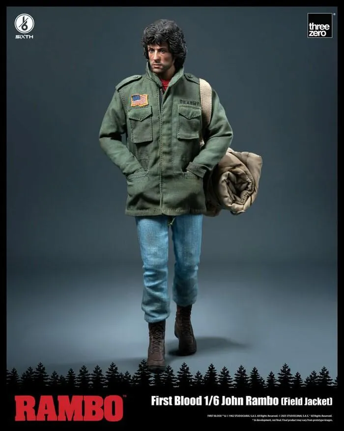 RAMBO - First Blood - John Rambo Field Jacket 1/6 Action Figure 12"