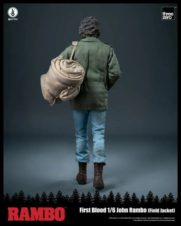 RAMBO - First Blood - John Rambo Field Jacket 1/6 Action Figure 12"