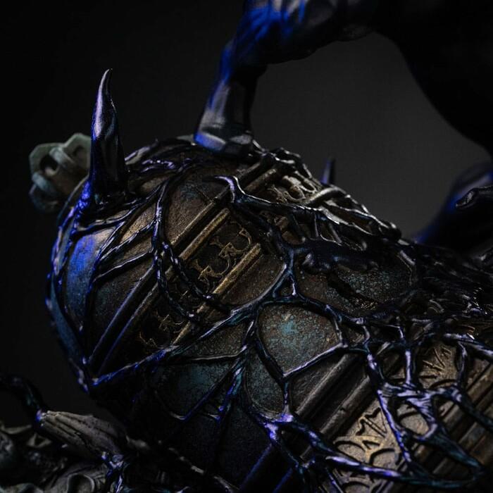 MARVEL - Spider-Man Black Costume 1/10 Deluxe BDS Art Scale Statue