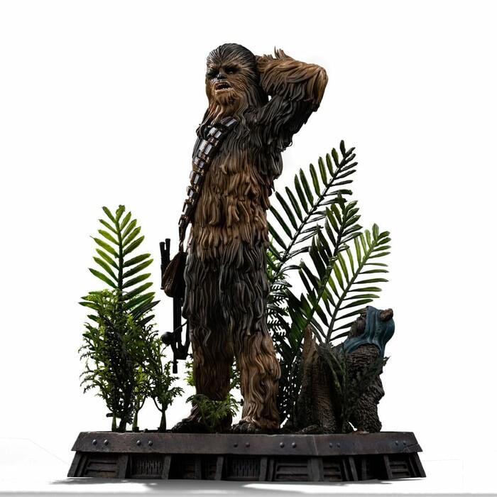 STAR WARS - Episode VI - Chewbacca and Tokkat 1/10 Art Scale Statue