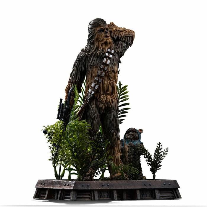 STAR WARS - Episode VI - Chewbacca and Tokkat 1/10 Art Scale Statue