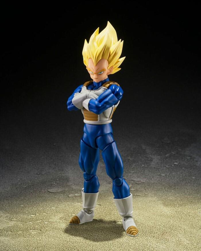 DRAGON BALL Z - Super Saiyan Vegeta Dangerous Pride S.H. Figuarts Action Figure