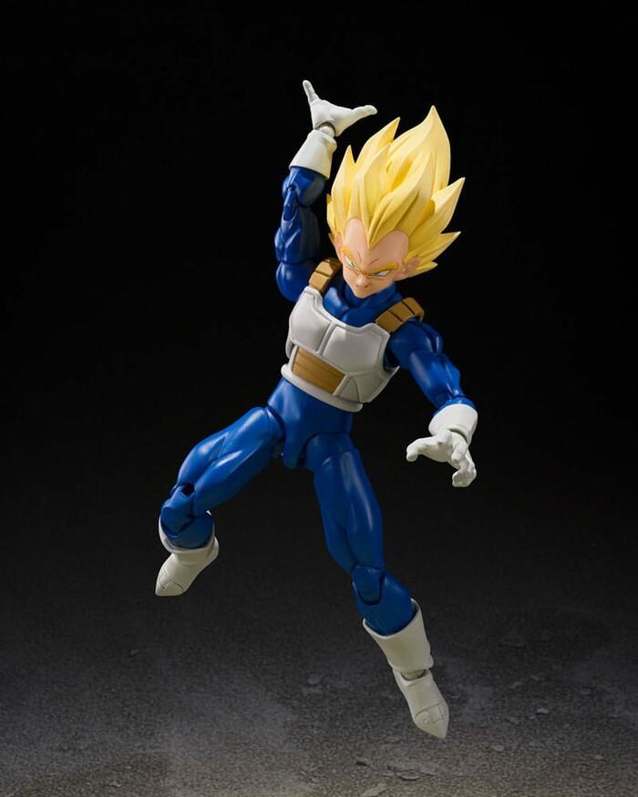DRAGON BALL Z - Super Saiyan Vegeta Dangerous Pride S.H. Figuarts Action Figure