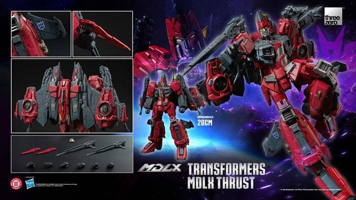 TRANSFORMERS - Thrust MDLX Action Figure