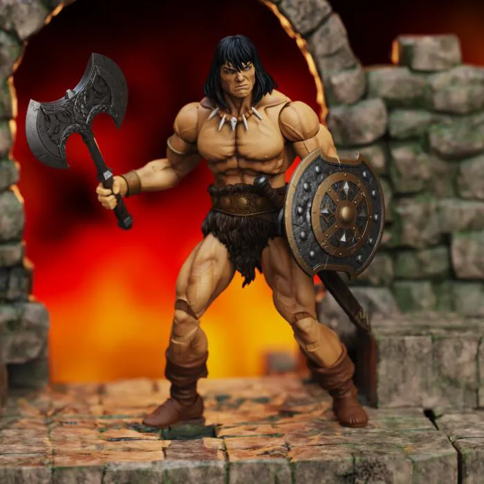 CONAN - The Barbarian - Reaver of the Black Coast Epic H.A.C.K.S. 1/12 Action Figure