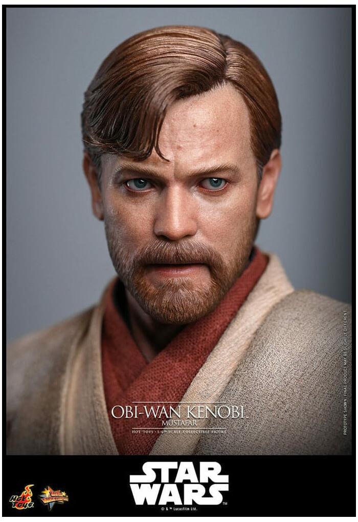 STAR WARS - Episode III - Revenge of the Sith - Obi-Wan Kenobi Mustafar 1/6 Action Figure 12" MMS843