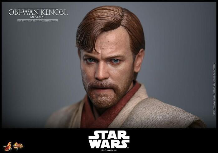 STAR WARS - Episode III - Revenge of the Sith - Obi-Wan Kenobi Mustafar 1/6 Action Figure 12" MMS843
