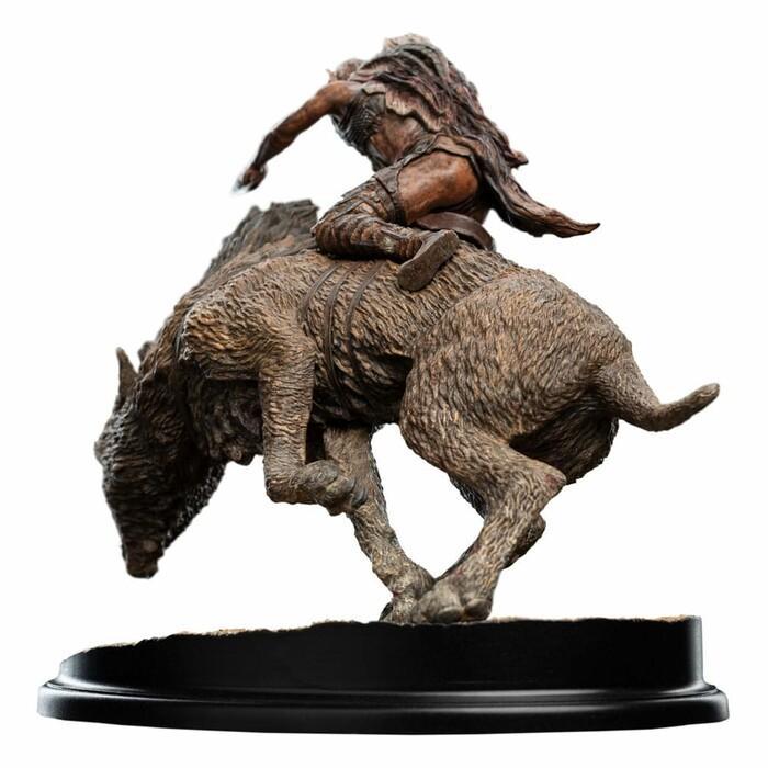 LORD OF THE RINGS - Sharku on Warg Mini Polystone Statue