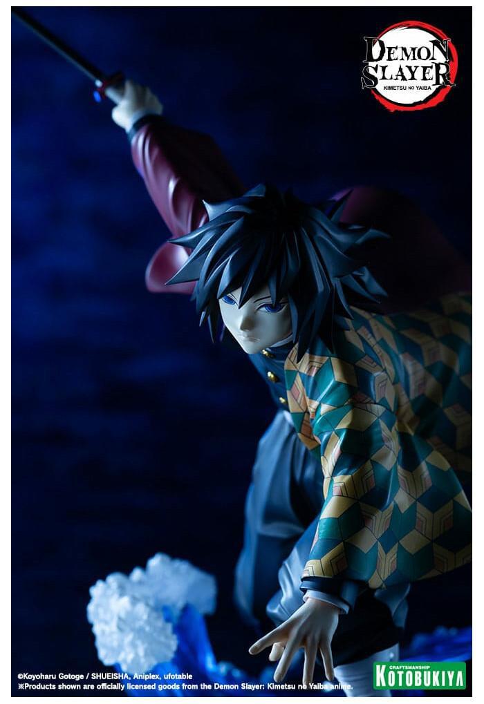 DEMON SLAYER - KIMETSU NO YAIBA - Giyu Tomioka ArtFX J 1/8 Pvc Figure