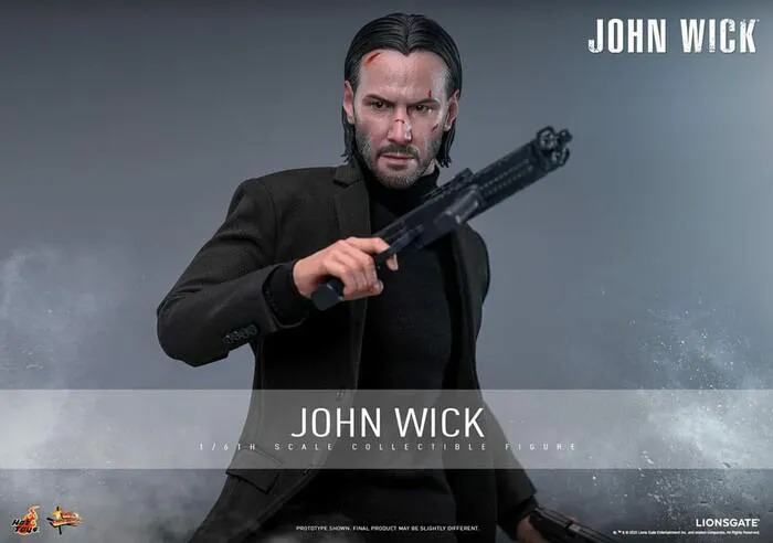 JOHN WICK - John Wick 1/6 Action Figure 12" MMS832