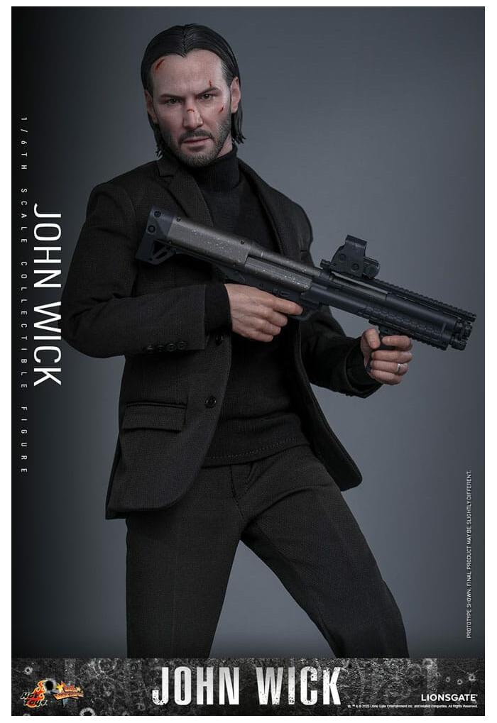 JOHN WICK - John Wick 1/6 Action Figure 12" MMS832
