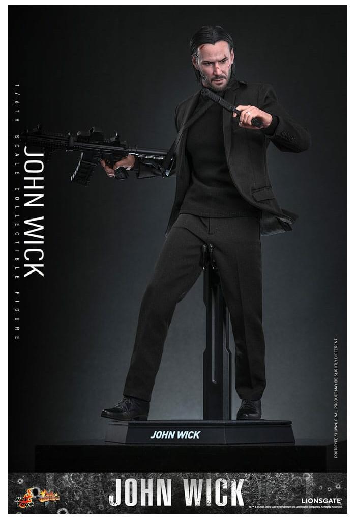 JOHN WICK - John Wick 1/6 Action Figure 12" MMS832