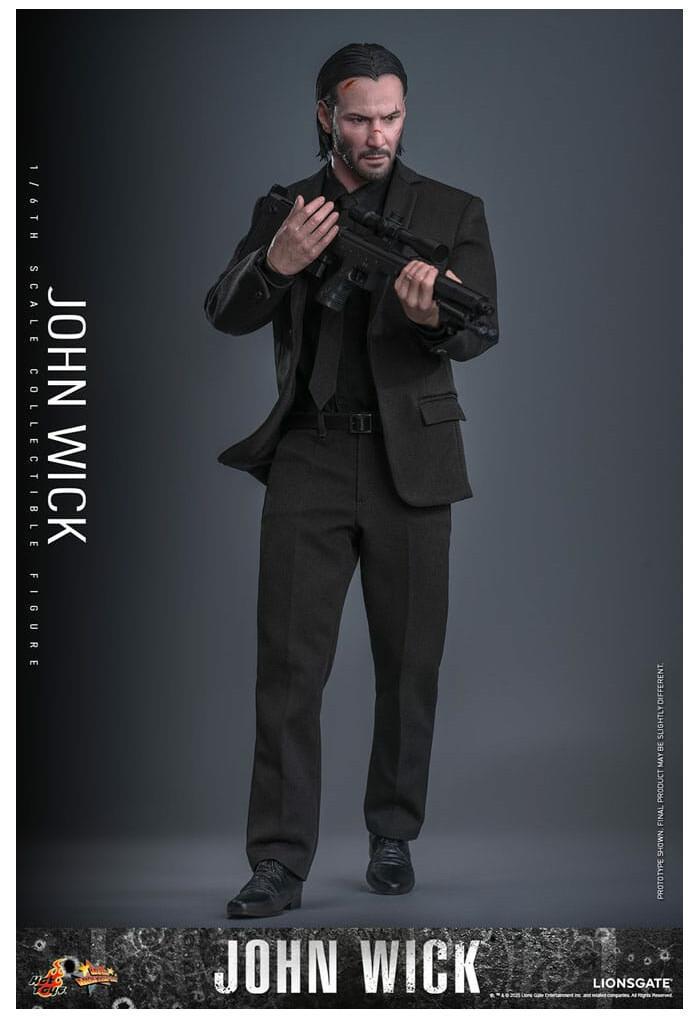 JOHN WICK - John Wick 1/6 Action Figure 12" MMS832