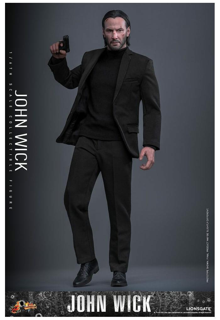 JOHN WICK - John Wick 1/6 Action Figure 12" MMS832