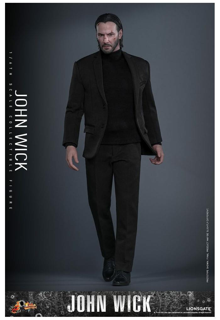 JOHN WICK - John Wick 1/6 Action Figure 12" MMS832