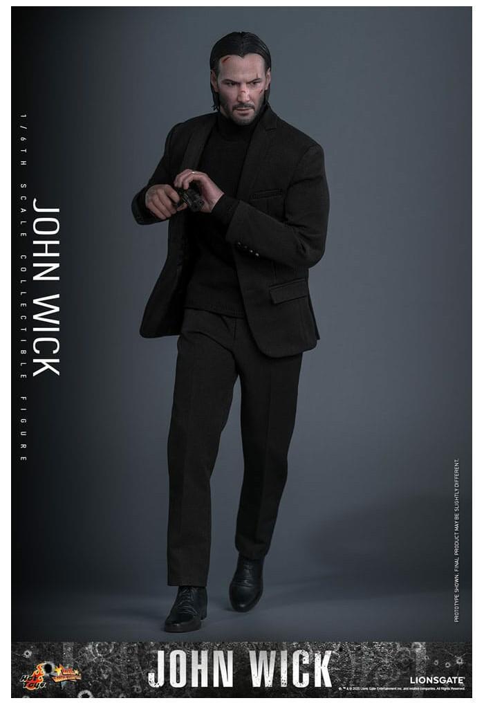 JOHN WICK - John Wick 1/6 Action Figure 12" MMS832