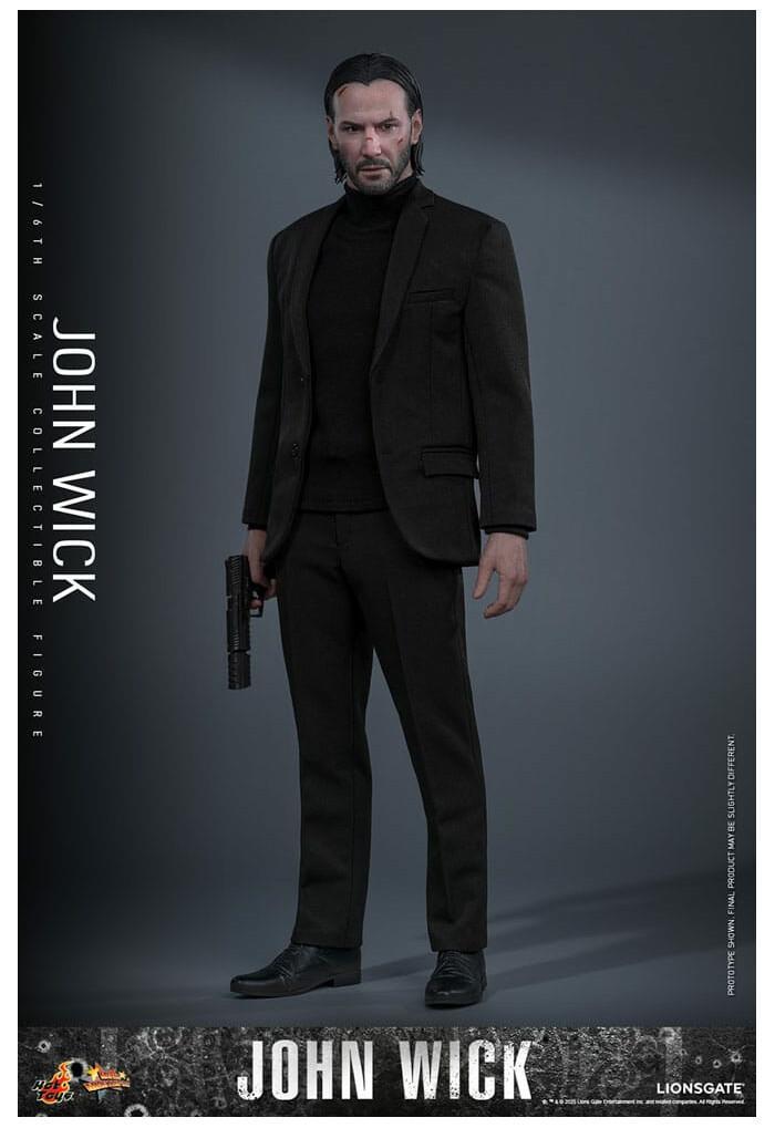 JOHN WICK - John Wick 1/6 Action Figure 12" MMS832