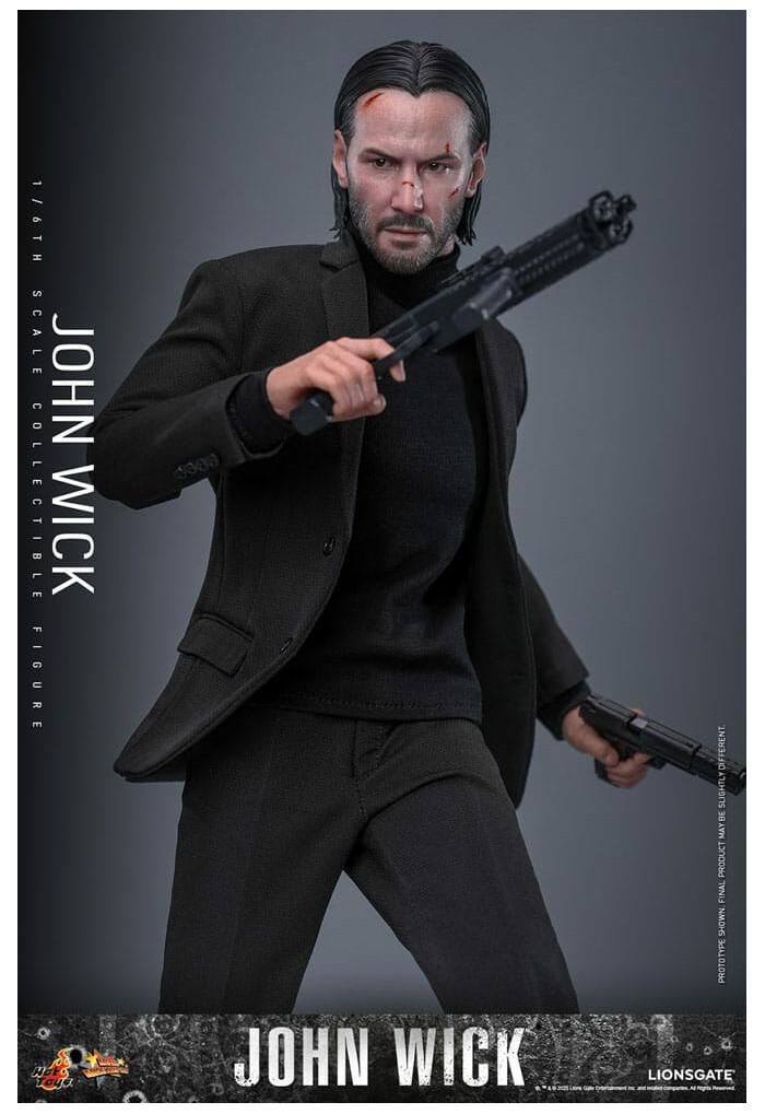 JOHN WICK - John Wick 1/6 Action Figure 12" MMS832