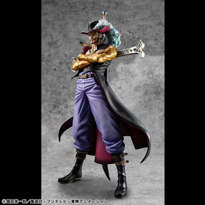 ONE PIECE - Hawk Eye Dracule Mihawk Ver. R Pvc Figure P.O.P. SA-Maximum