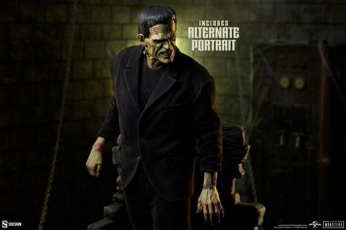UNIVERSAL MONSTERS - Frankenstein Fabric Costume Premium Format Figure 1/4 Statue