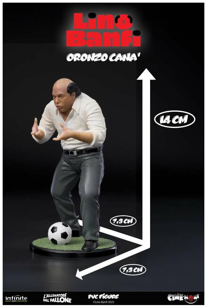 LINO BANFI - L' Allenatore Oronzo Cana Cine-moni Pvc Figure