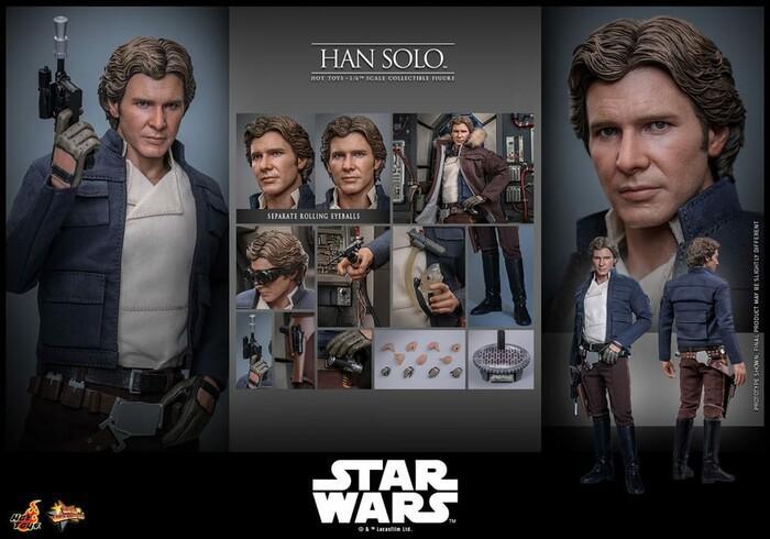 STAR WARS - Episode V - Han Solo 1/6 Action Figure 12" MMS846