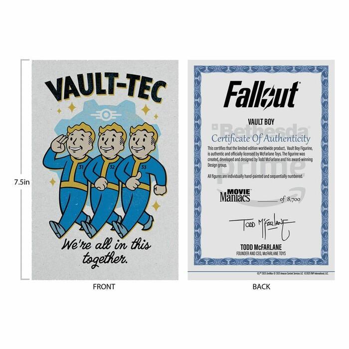 FALLOUT - Movie Maniacs - Vault Boy Version 1 Action Figure
