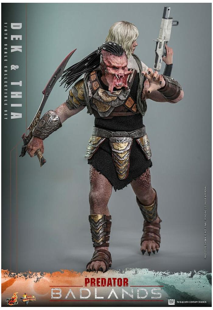 PREDATOR - Badlands - Dek & Thia /6 Action Figure 12" Collectible Set MMS850