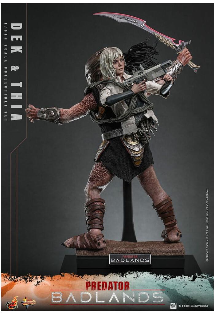 PREDATOR - Badlands - Dek & Thia /6 Action Figure 12" Collectible Set MMS850