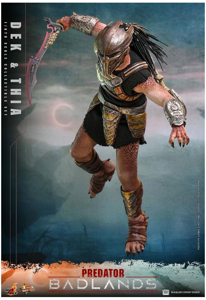 PREDATOR - Badlands - Dek & Thia /6 Action Figure 12" Collectible Set MMS850