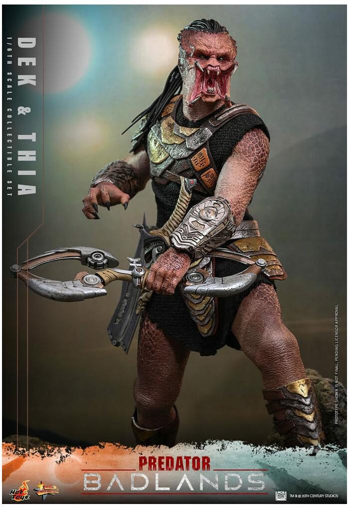 PREDATOR - Badlands - Dek & Thia /6 Action Figure 12" Collectible Set MMS850