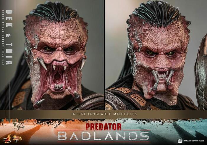 PREDATOR - Badlands - Dek & Thia /6 Action Figure 12" Collectible Set MMS850
