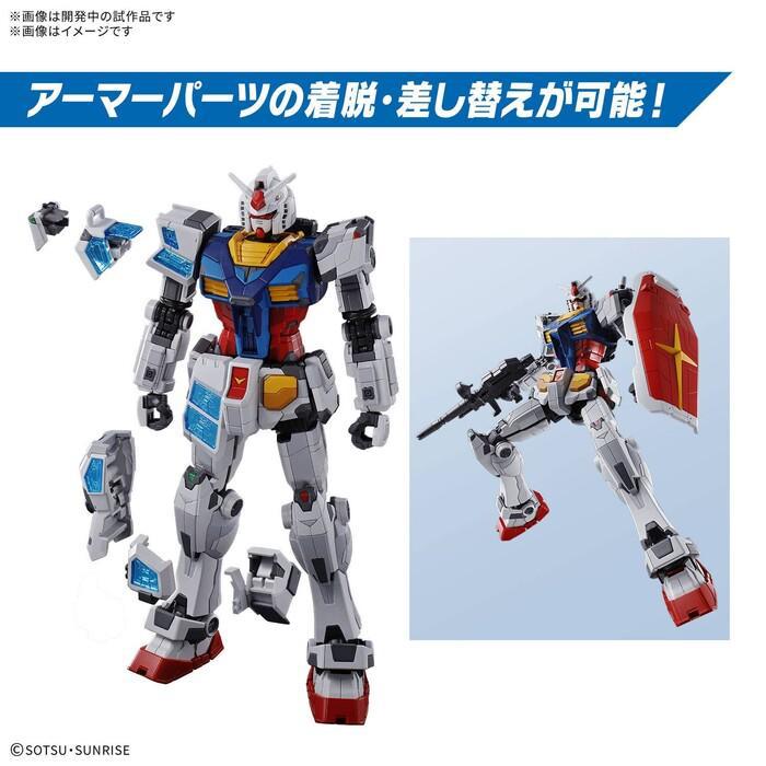 GUNDAM - 1/144 Gundam Next Future RX-78F00/E EX-001 G.L.R.S.S. Feather Unit Model Kit