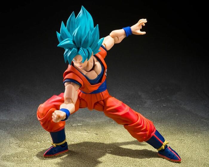 DRAGON BALL - Super - Super Saiyan God Super Son Goku Blue Power Transcending Limits S.H. Figuarts Action Figure