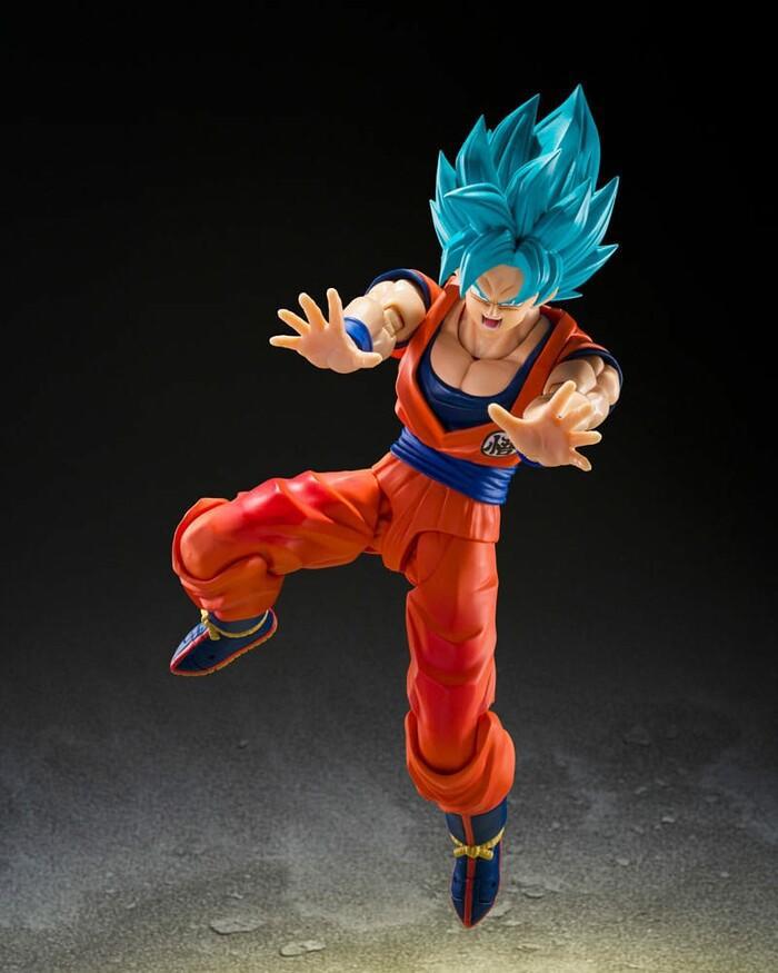 DRAGON BALL - Super - Super Saiyan God Super Son Goku Blue Power Transcending Limits S.H. Figuarts Action Figure