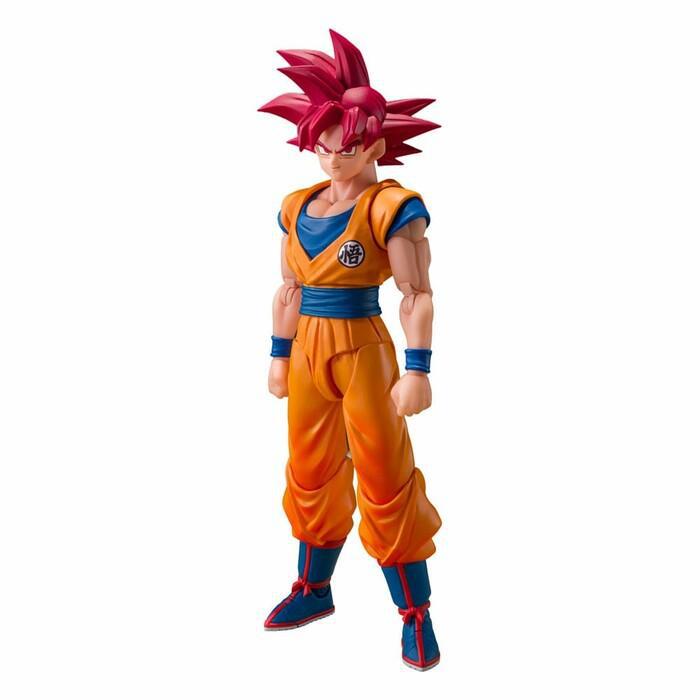 DRAGON BALL - Super - Super Saiyan God Son Goku God Aura S.H. Figuarts Action Figure