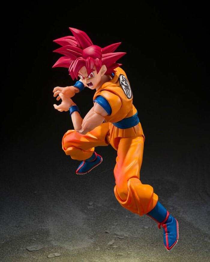 DRAGON BALL - Super - Super Saiyan God Son Goku God Aura S.H. Figuarts Action Figure